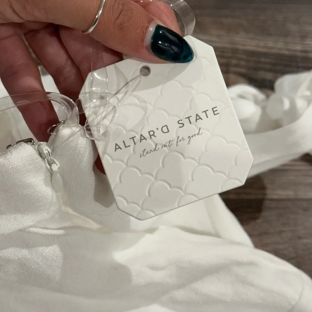 Altar'd State White Mini Dress - Picture 6 of 7